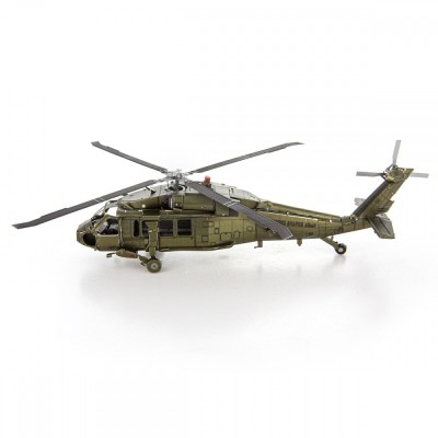 Metal Earth Luxusní ocelová stavebnice Sikorsky UH-60 Black Hawk