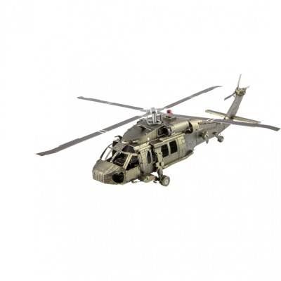 Metal Earth Luxusní ocelová stavebnice Sikorsky UH-60 Black Hawk