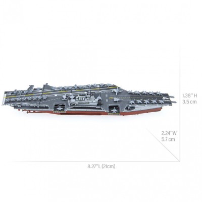 Metal Earth Luxusní ocelová stavebnice USS Midway