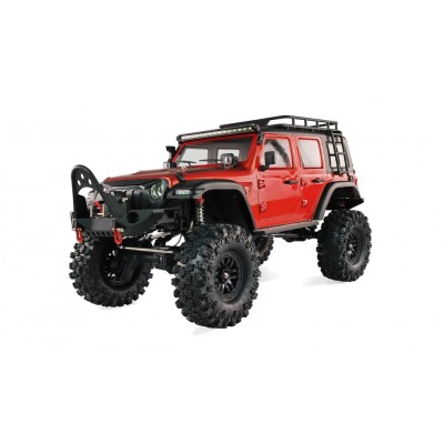 Amewi RC auto AMXRock Crosstrail Crawler 4WD 1:10 ARTR metalická červená