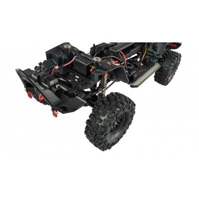 Amewi RC auto AMXRock Crosstrail Crawler 4WD 1:10 ARTR metalická červená