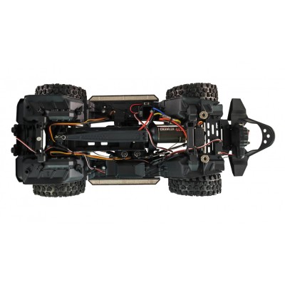 Amewi RC auto AMXRock Crosstrail Crawler 4WD 1:10 ARTR metalická červená