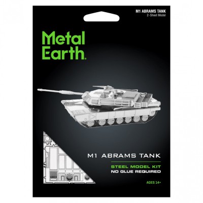 Metal Earth Luxusní ocelová stavebnice M1 Abrams Tank