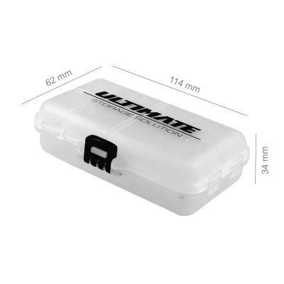 Oboustranný plastový organizér s 9 vnitřními boxy