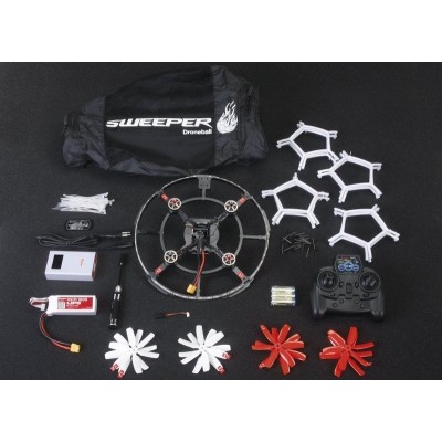SWEEPER Set RTF Droneball bílý