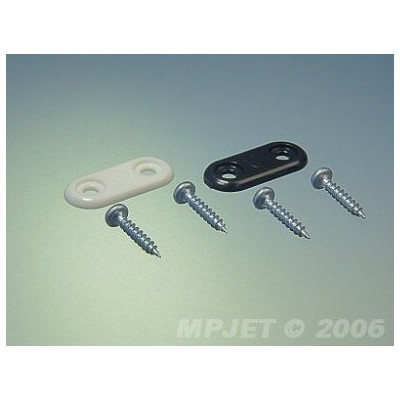 2631 Úchyt podvozku střední Černý 4ks