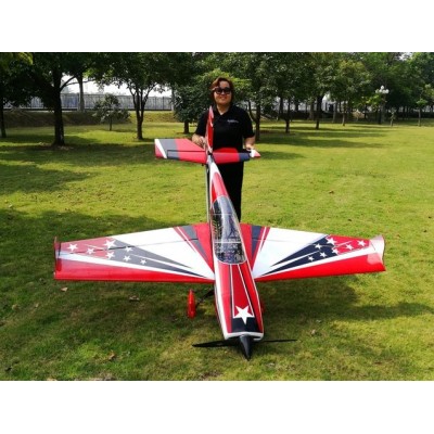 78" Extra 300 EXP V3 - Červená/Bílá/Černá 1,98m