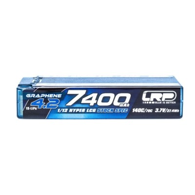 LRP 1/12 Hyper LCG StockSpec GRAPHENE-4.2 7400mAh Hardcase akumulátor - 3.7V - 140C/70C