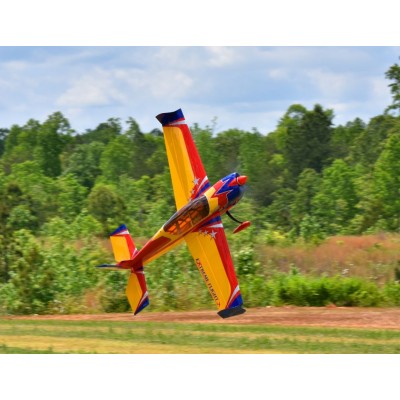 48" Extra 300 EXP V2 - Červená/Modrá/Žlutá 1,21m