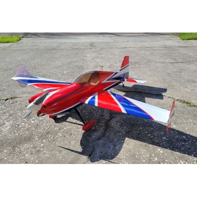 48" MXS EXP V2 - Červená/Bílá/Modrá 1,21m