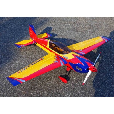 60" Extra 300 EXP V2 - Žlutá/Červená 1,52m