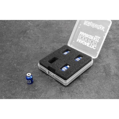 Označovací sada pro 1/10 karoserie - modrá