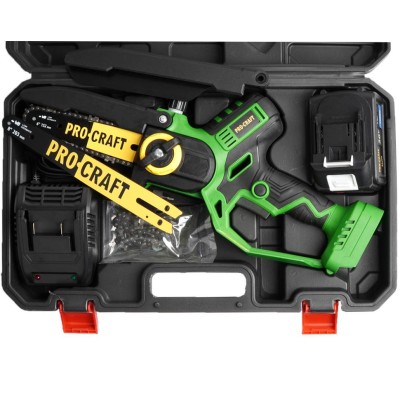 Aku pila řetězová 23cm 20V/4Ah PROCRAFT PKA32Li SET