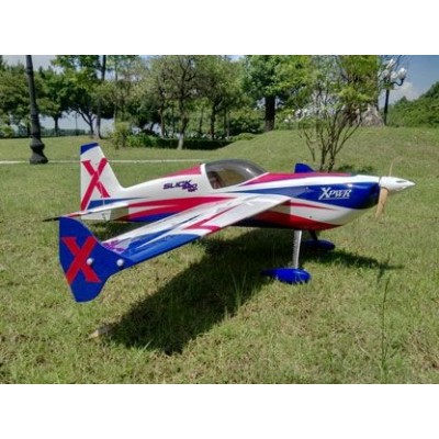 60" Slick 580 - Červená/Bílá/Modrá 1,52m