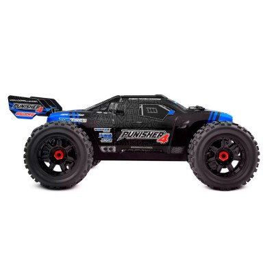 PUNISHER-4 - Monster Truck 4WD 3-4S - RTR - modrá