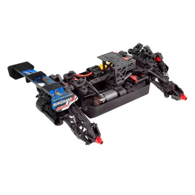 PUNISHER-4 - Monster Truck 4WD 3-4S - RTR - modrá