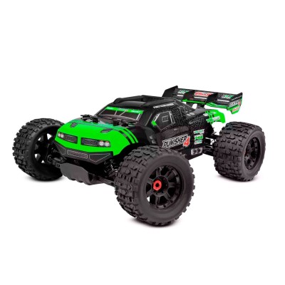 PUNISHER-4 - Monster Truck 4WD 3-4S - RTR - zelená