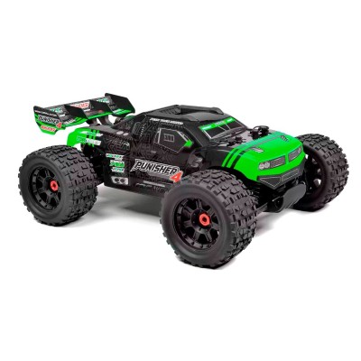 PUNISHER-4 - Monster Truck 4WD 3-4S - RTR - zelená