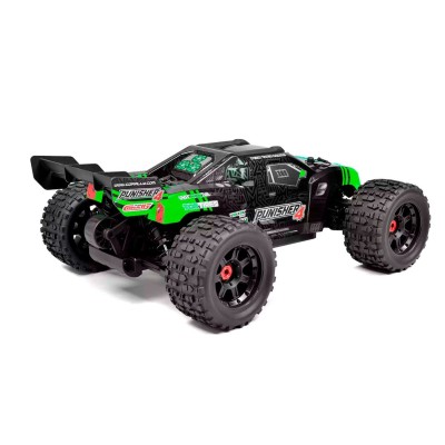PUNISHER-4 - Monster Truck 4WD 3-4S - RTR - zelená