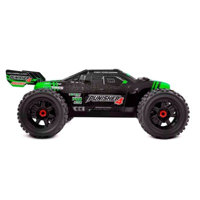 PUNISHER-4 - Monster Truck 4WD 3-4S - RTR - zelená