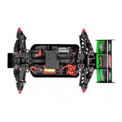 PUNISHER-4 - Monster Truck 4WD 3-4S - RTR - zelená