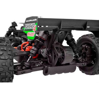 PUNISHER-4 - Monster Truck 4WD 3-4S - RTR - zelená
