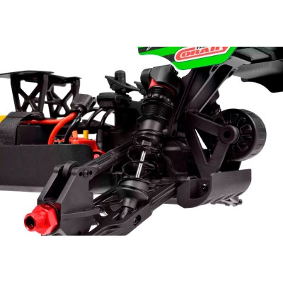 PUNISHER-4 - Monster Truck 4WD 3-4S - RTR - zelená