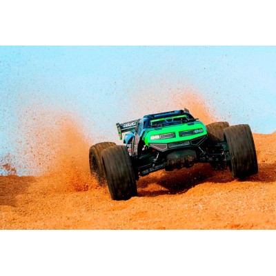 PUNISHER-4 - Monster Truck 4WD 3-4S - RTR - zelená