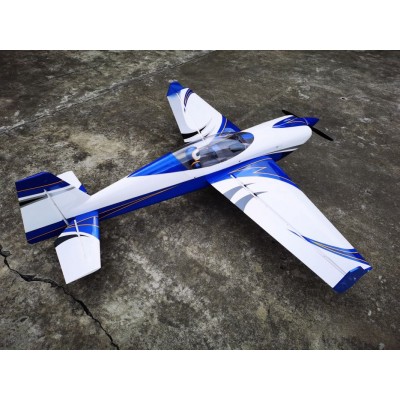 104" Extra NG - Modrá/Bílá/Stříbrná 2,64m