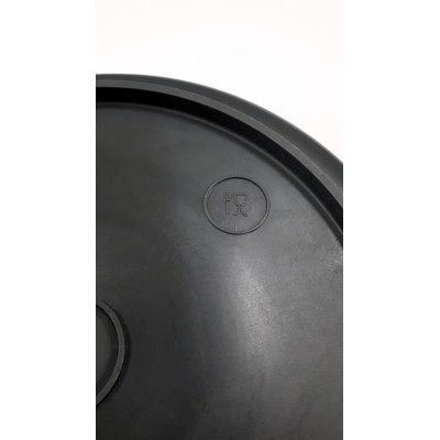 Vědro 25l zemědělské plastové šedé Agricolo kov.rukojeť