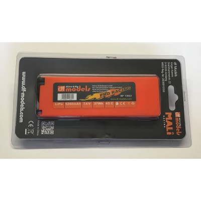 DF models LiPo Aku 7,4 V / 5200 / 45C Pro Racing T-dean