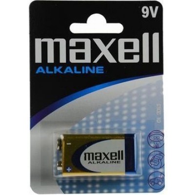 Siva MAXELL 9V Alkaline, blister 1ks