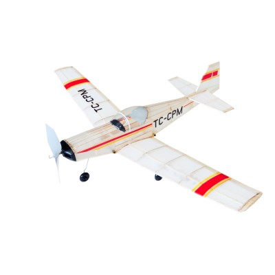 Siva stavebnice Slingsby T-67 s pohonem na gumový svazek