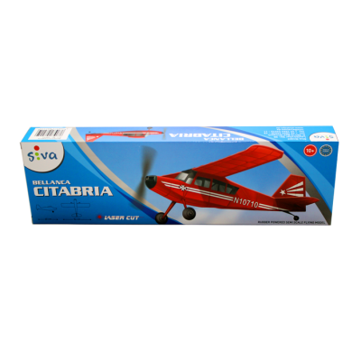 Siva stavebnice Bellanca Citabria s pohonem na gumový svazek