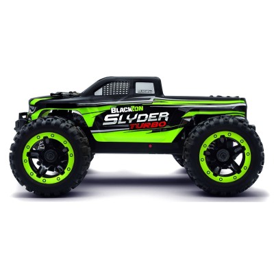 Slyder MT Turbo 1/16 4WD 2S Brushless - Zelený
