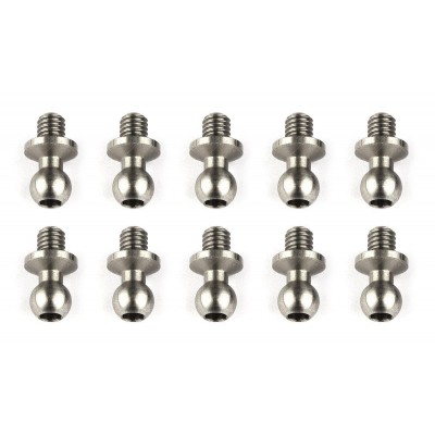 Kulové čepy 3,25mm, vysoký krk, 10 ks.