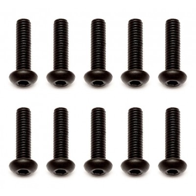 Šroub M2,4x8mm s imbusouvou půlkulatou hlavou, 10ks.