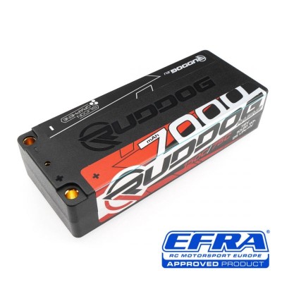 RUDDOG Racing 7000mAh 150C/75C 7.6V 113mm Mid Short Stick Pack LiPo-HV Battery