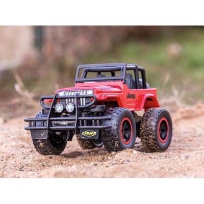 Carson RC auto Jeep Wrangler 1:12 RTR červený