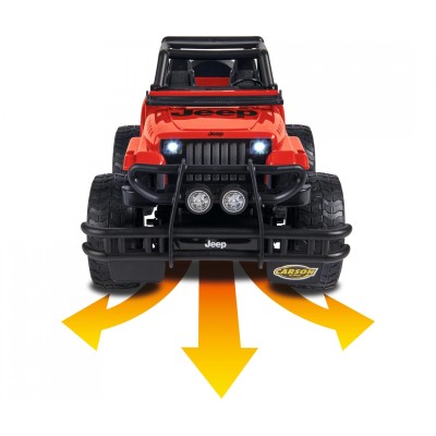 Carson RC auto Jeep Wrangler 1:12 RTR červený