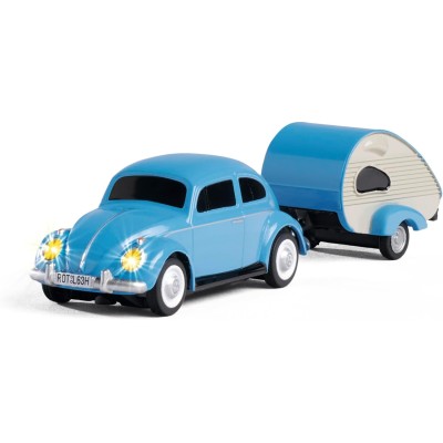 RC auto VW Beetle s přívěsem RTR 1:87