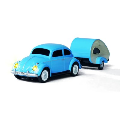RC auto VW Beetle s přívěsem RTR 1:87