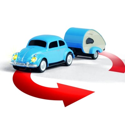 RC auto VW Beetle s přívěsem RTR 1:87