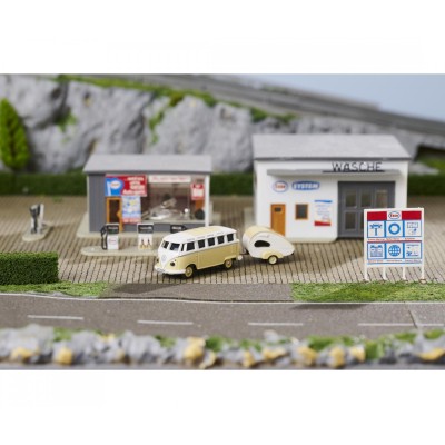 RC autobus VW T1 Samba 2,4 GHz RTR 1:87