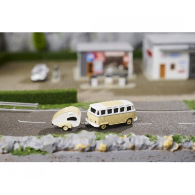 RC autobus VW T1 Samba 2,4 GHz RTR 1:87