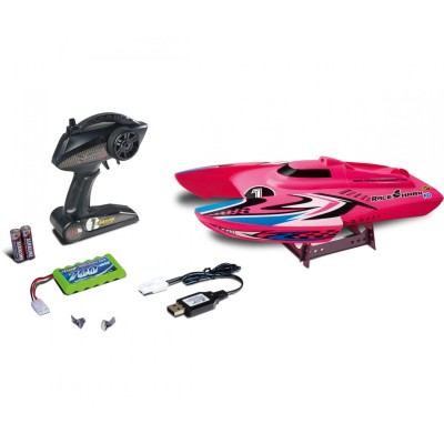 RC katamarán Race Shark FD 2,4 GHz RTR růžová