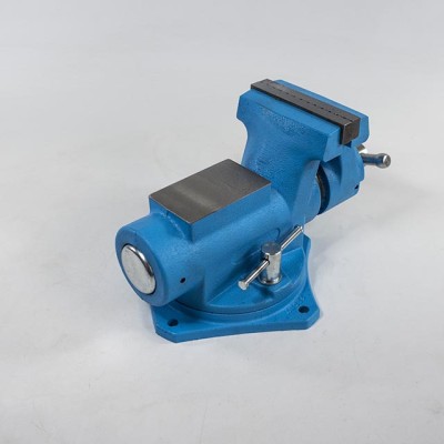 Svěrák zámeč. 125 standard XTline otočný modrý