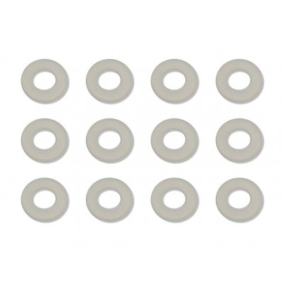 Nylon podložky, 1/32 IN. (.030 IN), 12 ks.