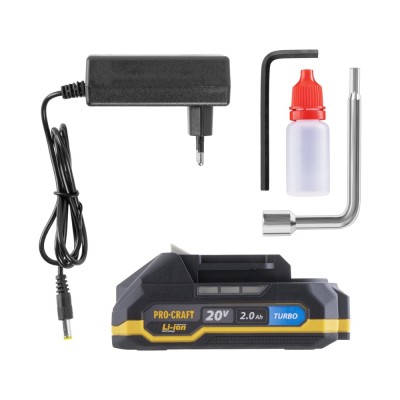 Aku nůžky na větve ES28Li do 25mm 20V +aku 2Ah 1ks Procraft