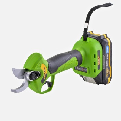 Aku nůžky na větve ES28Li do 25mm 20V +aku 2Ah 1ks Procraft